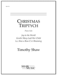 Christmas Triptych piano sheet music cover Thumbnail